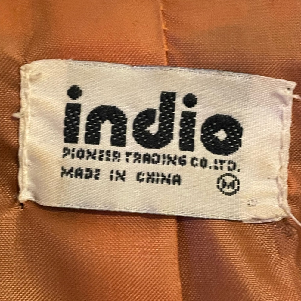 INDIO PIONEER TRADING CO Vintage Faux Leather Mini Dress - Picture 9 of 11